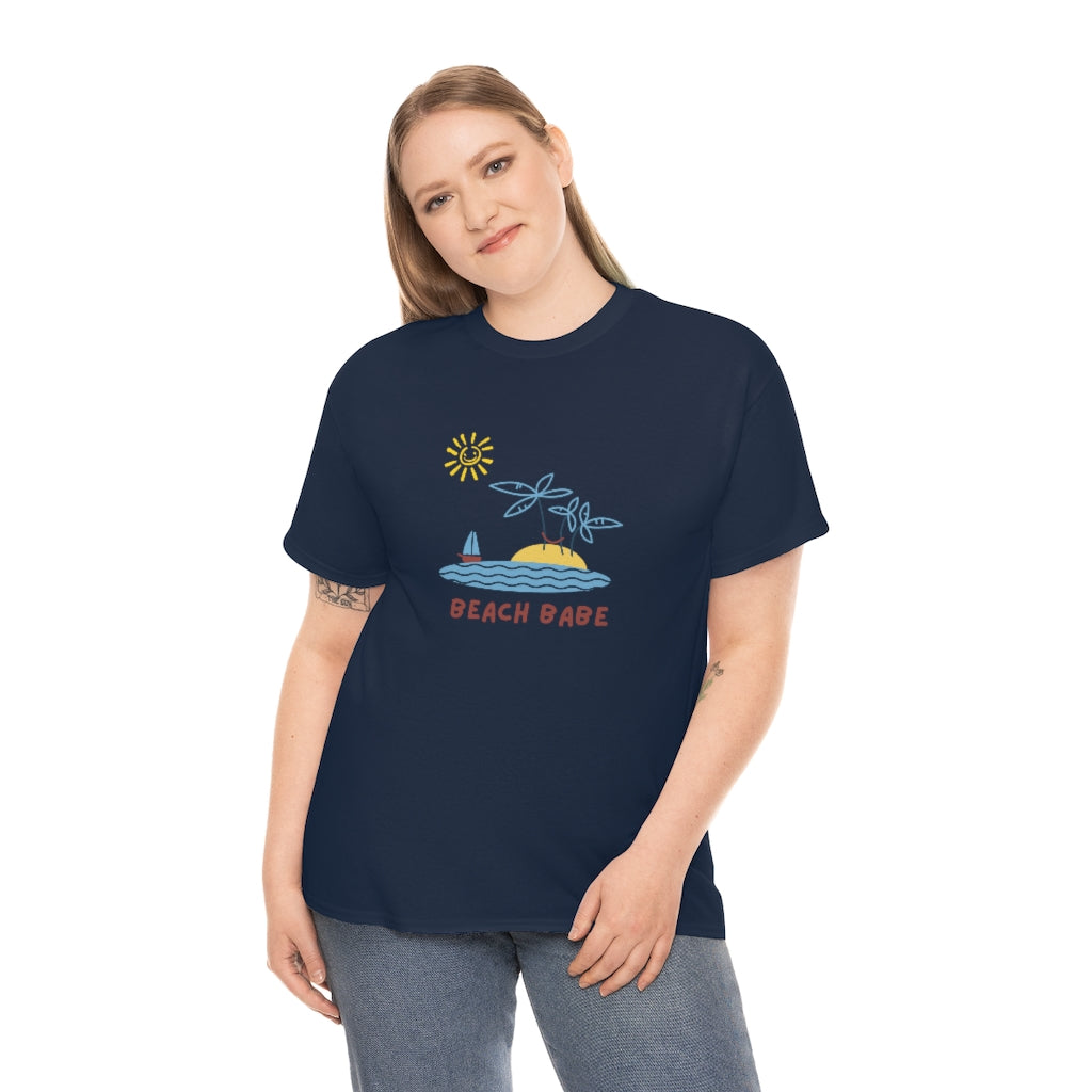 Beach Babe Unisex Heavy Cotton Tee