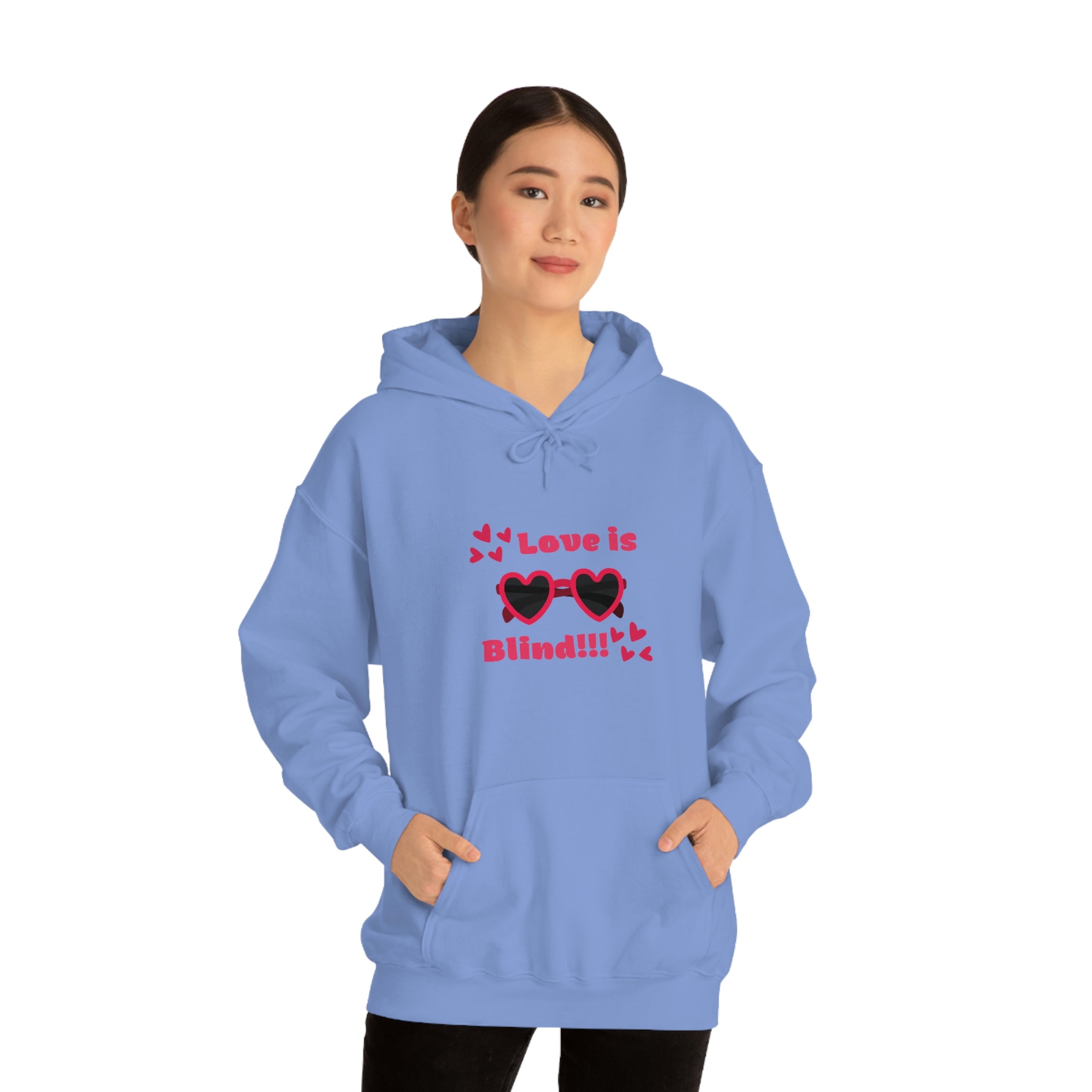 Love Is Blind!!! Unisex Heavy Blend™ Hooded Sweatshirt