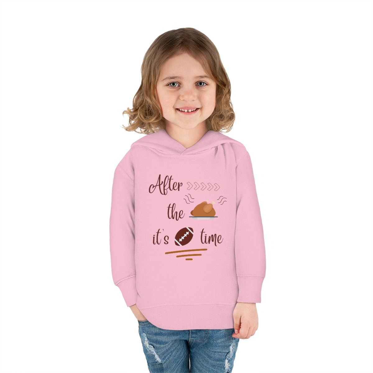 It's Game Time Toddler Pullover Fleece Hoodie