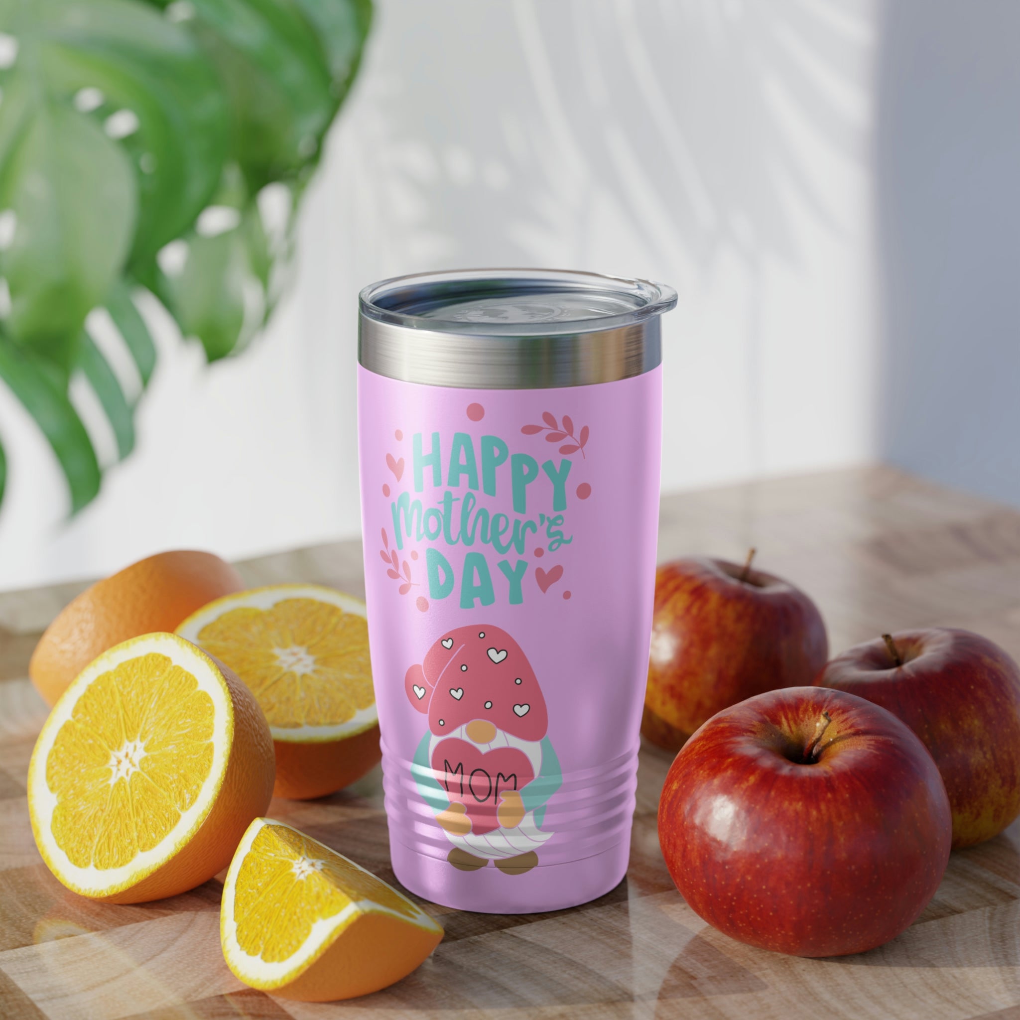 Happy Mother's Day Gnome Ringneck Tumbler, 20oz