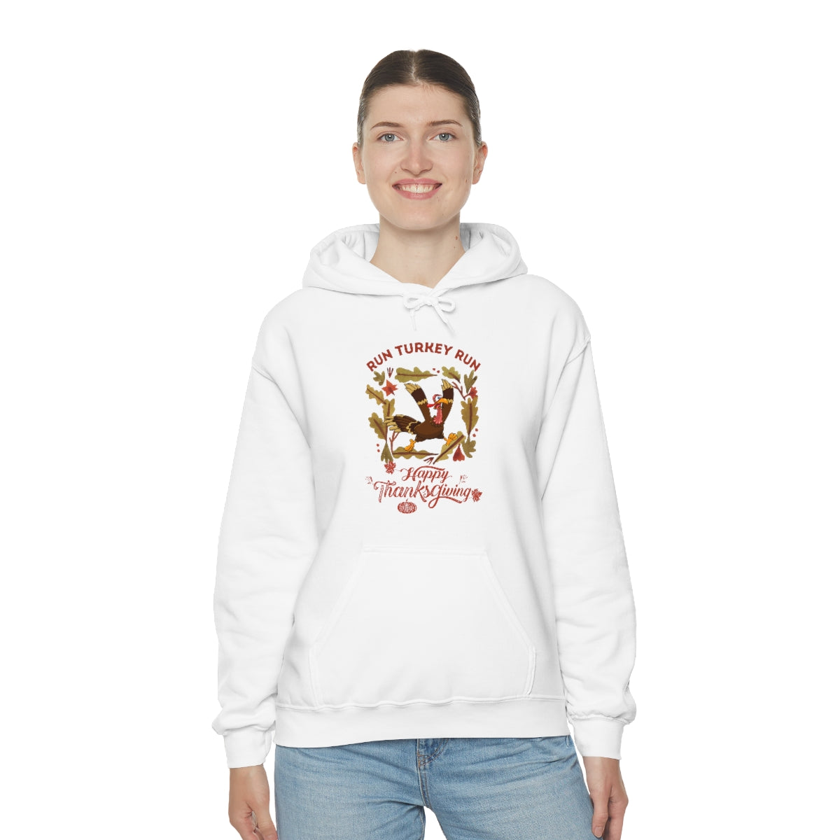 Run Turkey Run Unisex Heavy Blend™ Hooded Sweatshirt