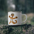 Tigers Enamel Camping Mug