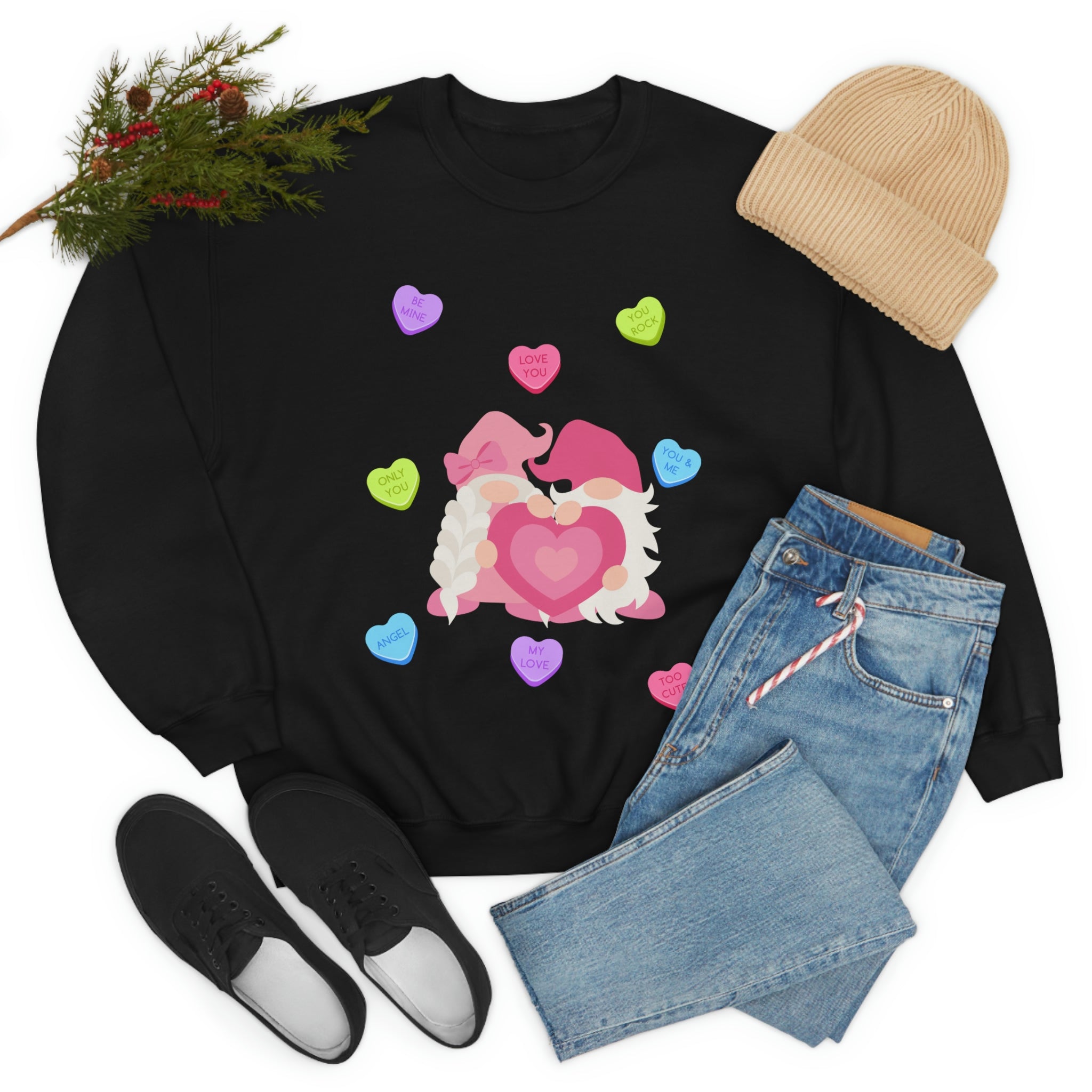 You Gnome I Love You!! Unisex Heavy Blend™ Crewneck Sweatshirt