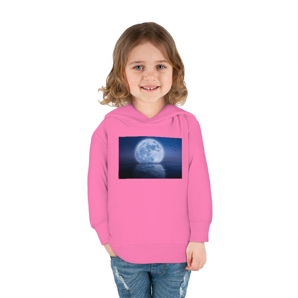 Mystical Moon Toddler Pullover Fleece Hoodie