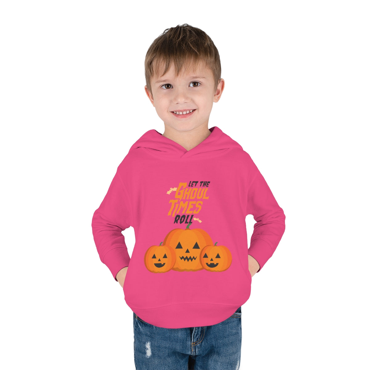 Let The Ghoul Times Roll Toddler Pullover Fleece Hoodie