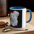 Christmas Kitty Accent Coffee Mug, 11oz