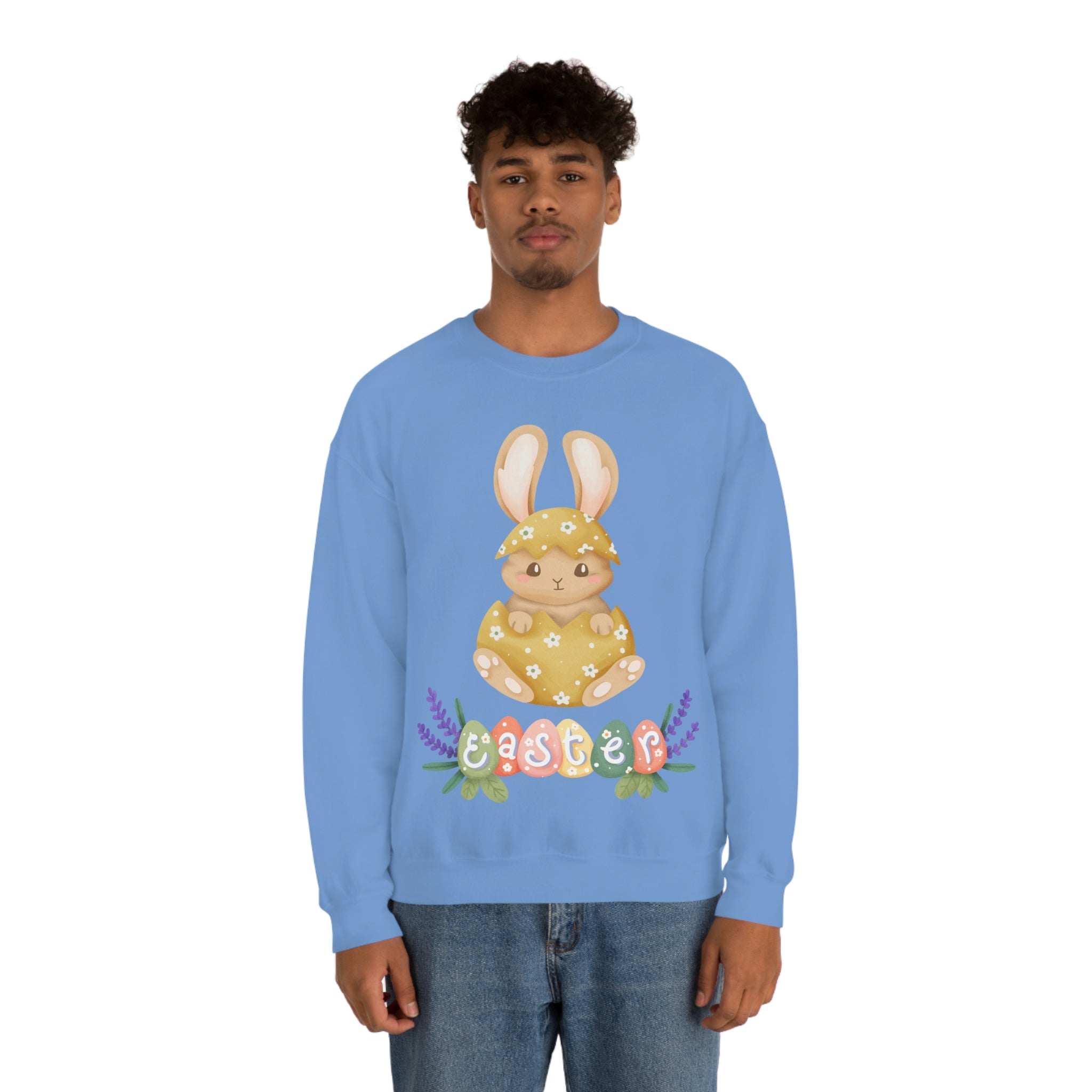 Easter Hunt Is On Unisex Heavy Blend™ Crewneck Sweatshirt