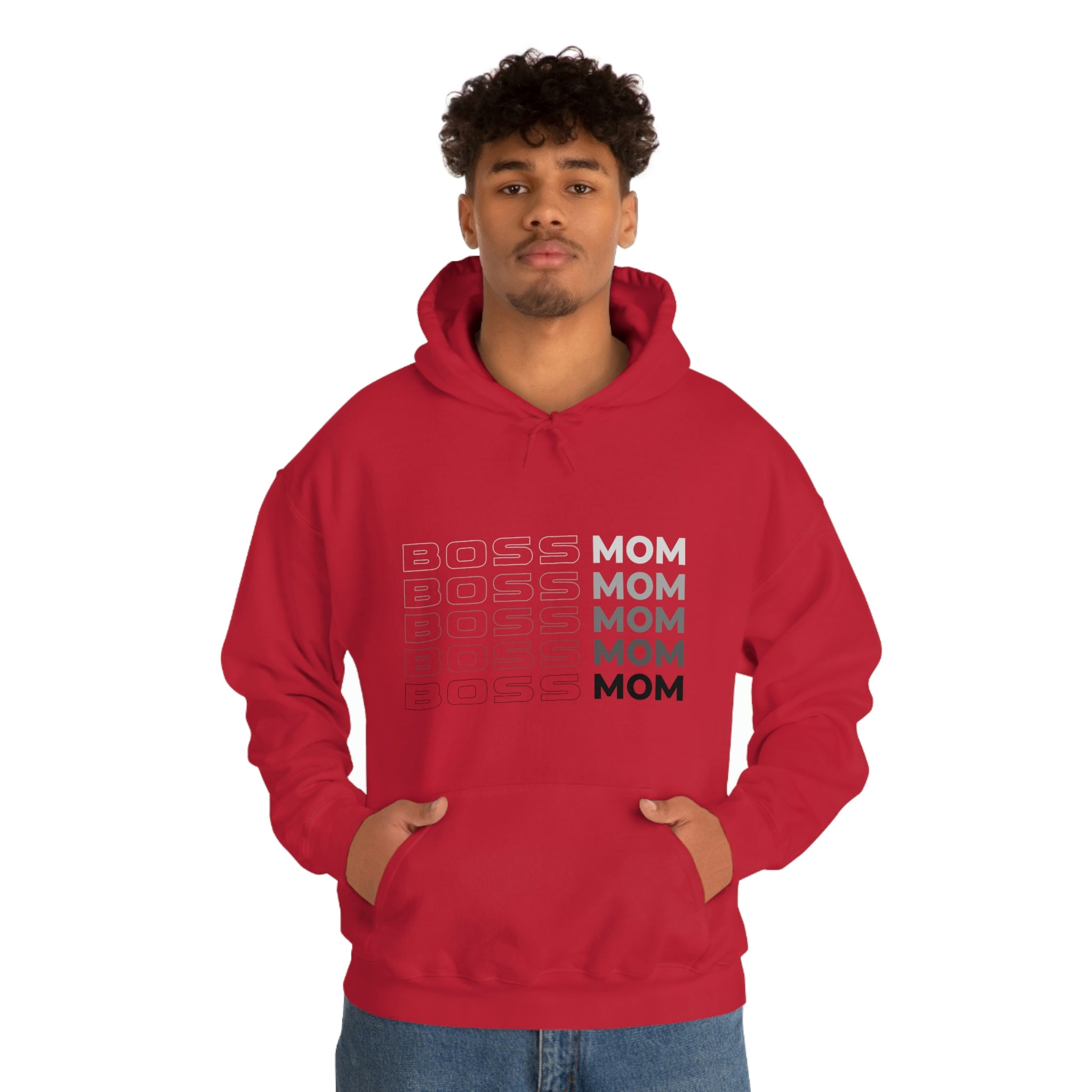 Boss Mom Unisex Heavy Blend™ Hooded Sweatshirt