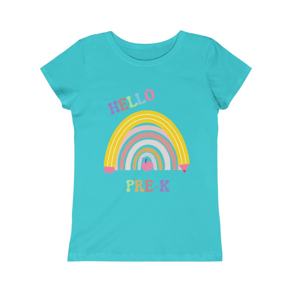 Hello Pre-K Girls Princess Tee