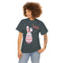 Happy Easter Day Bunny Unisex Heavy Cotton Tee