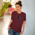 Skeleton Piano Player Organic Creator T-shirt - Unisex