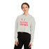 The Hoppy Easter Women’s Cropped Hooded Sweatshirt