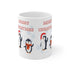 Penguin Merry Christmas Ceramic Mug 11oz