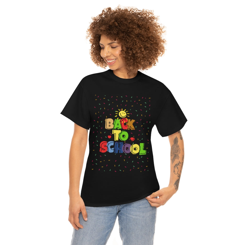 The Sunny Back to School Unisex Heavy Cotton Tee