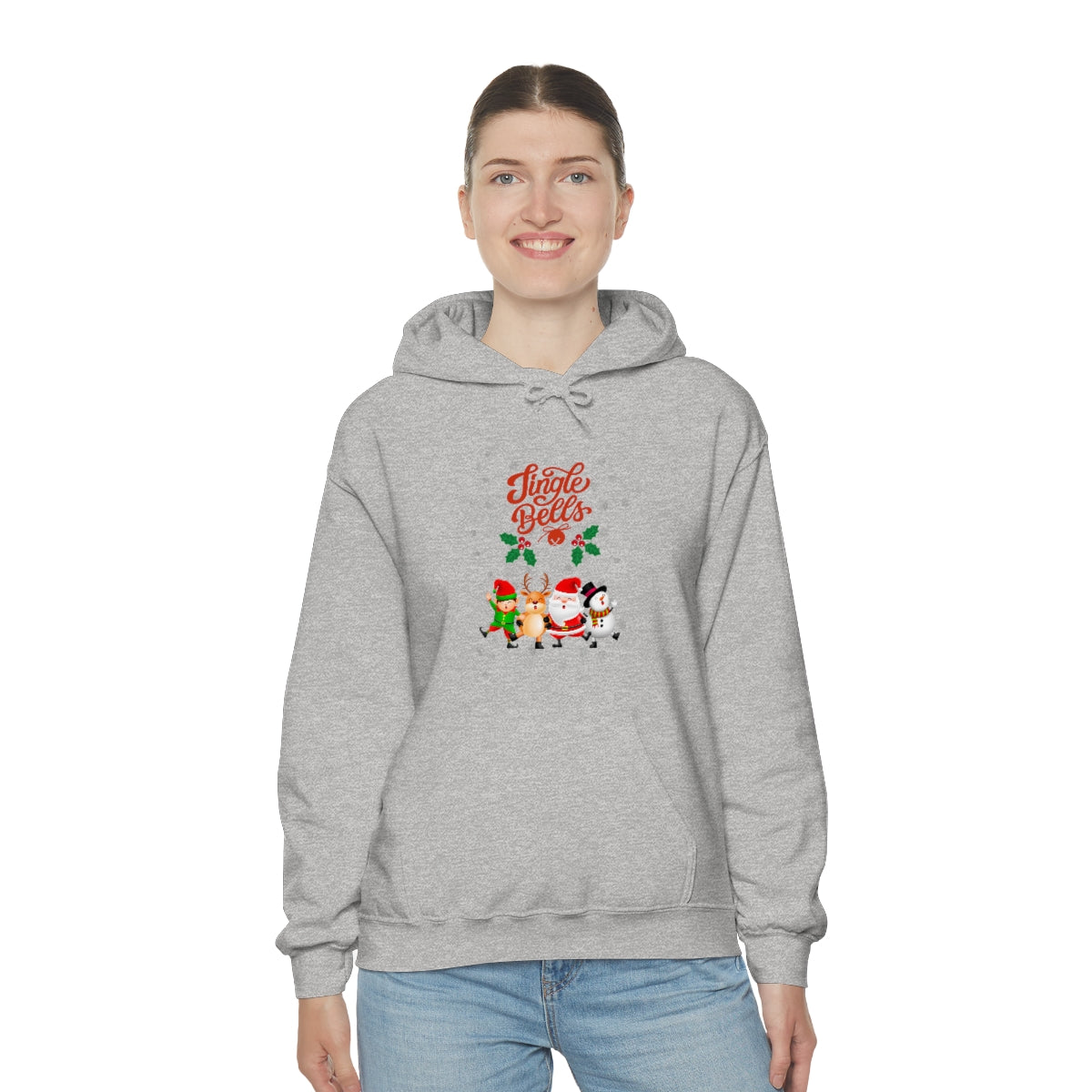 Jingle Bells Unisex Heavy Blend™ Hooded Sweatshirt