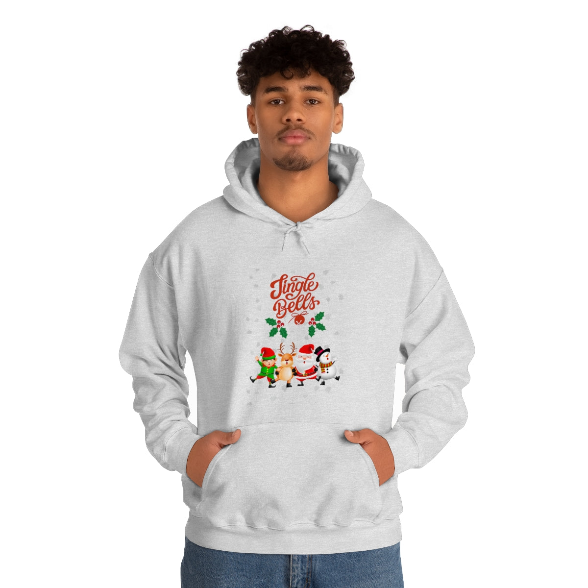 Jingle Bells Unisex Heavy Blend™ Hooded Sweatshirt