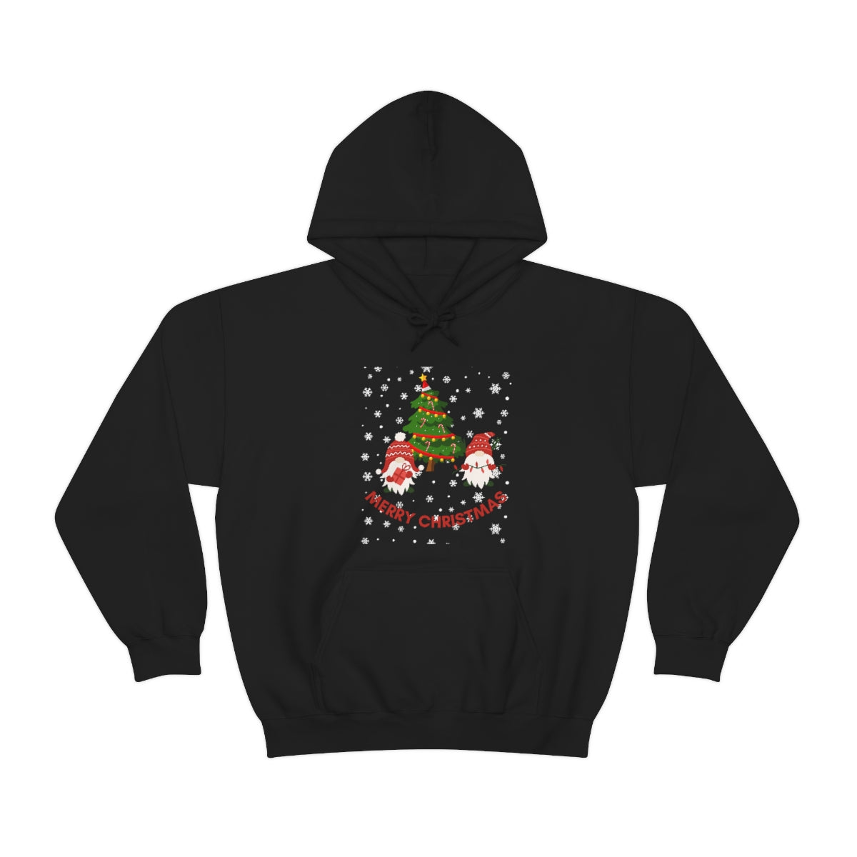 Merry & Bright Holidays Christmas Unisex Heavy Blend™ Hooded Sweatshirt