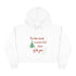 It's The Most Wonderful Time Of The Year Crop Hoodie