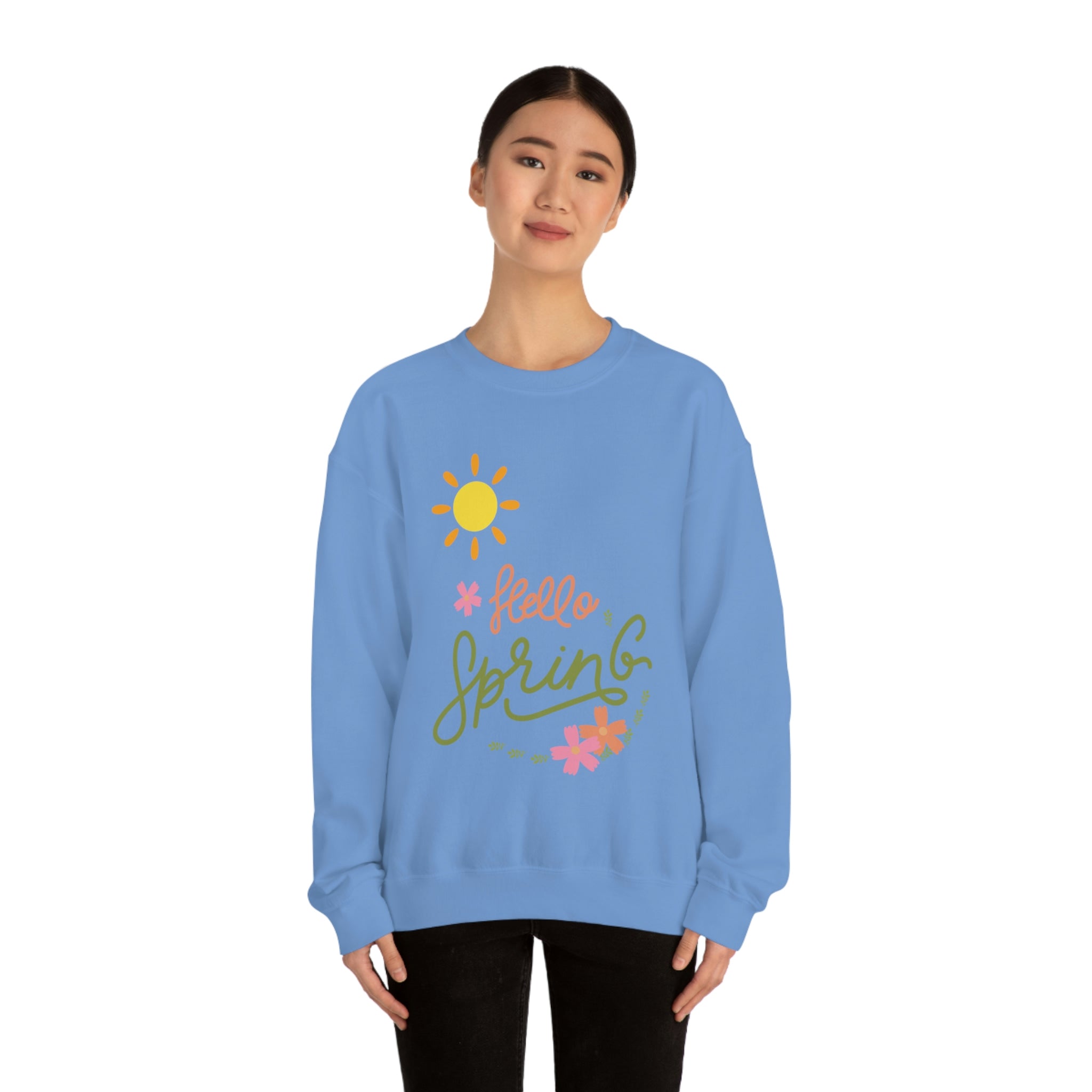 Spring Sunshine Unisex Heavy Blend™ Crewneck Sweatshirt