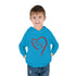 Happy Valentine's Day Toddler Pullover Fleece Hoodie