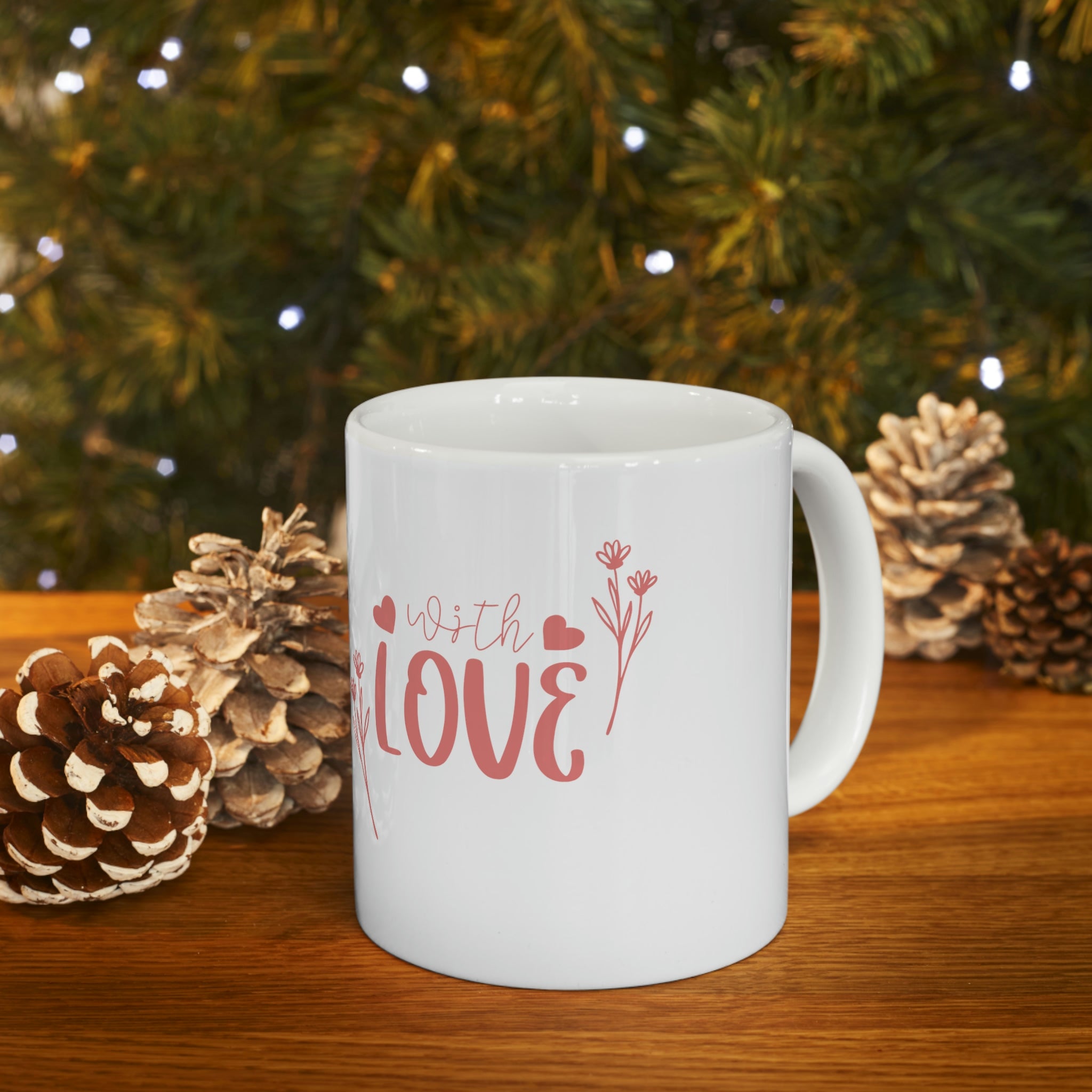 With Love Ceramic Mug 11oz