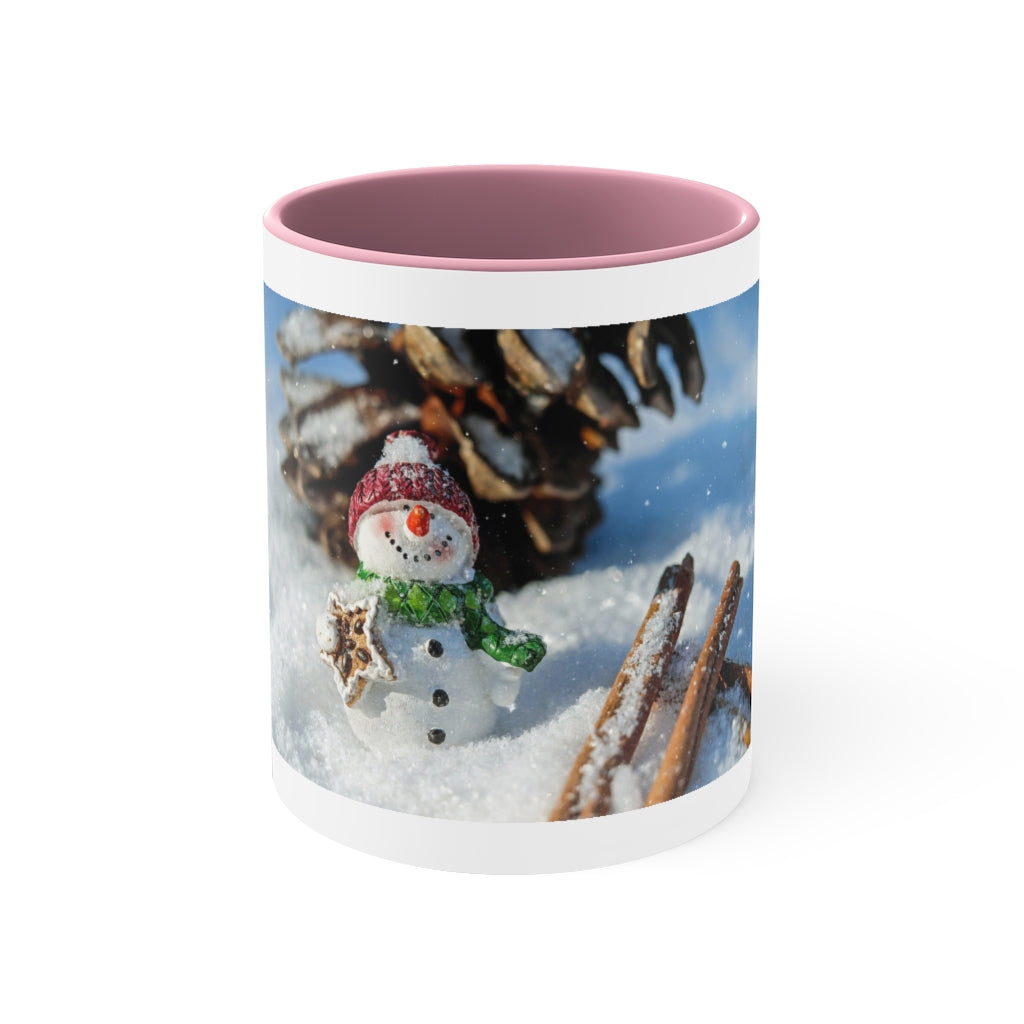 Merry Christmas Accent Coffee Mug, 11oz