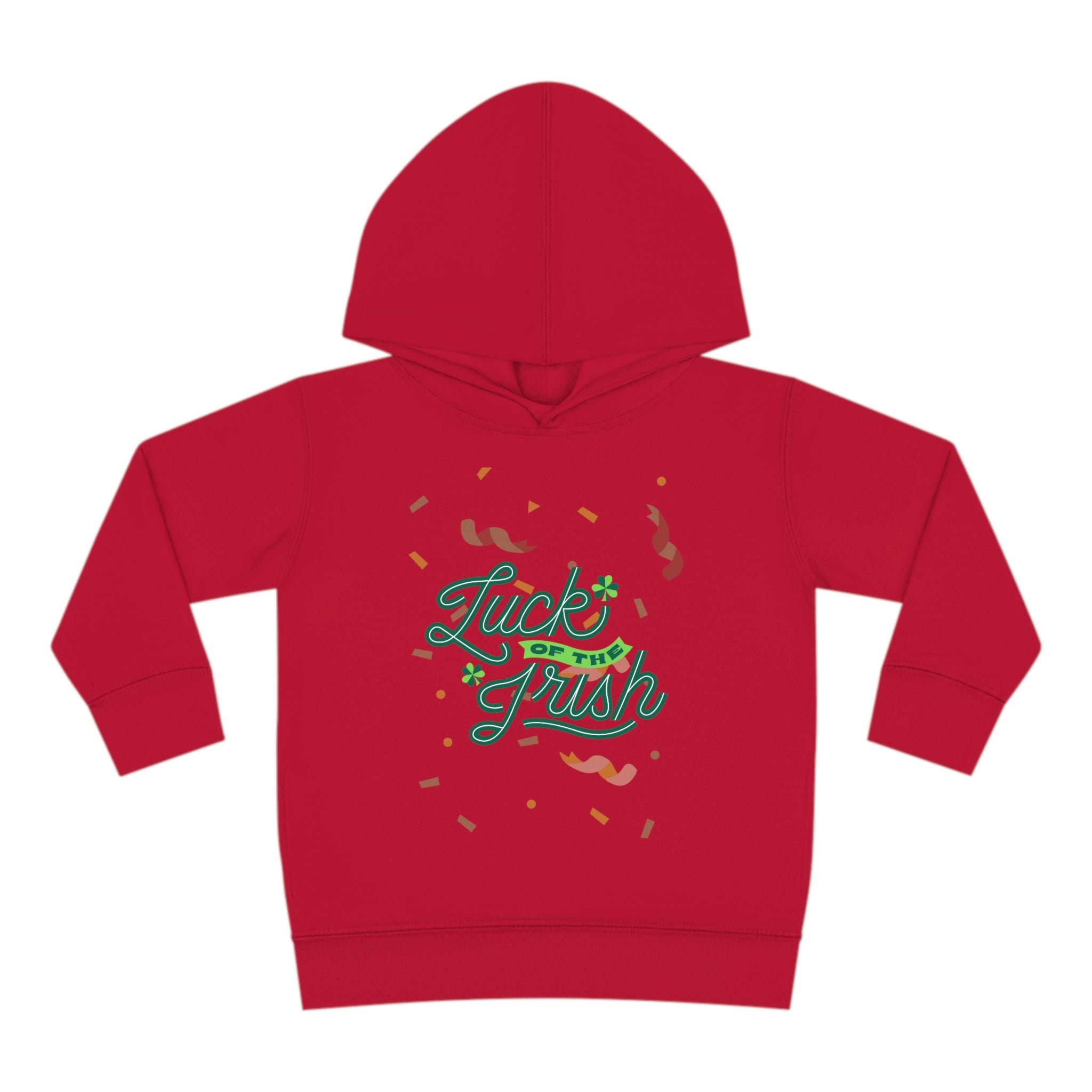 Luck Of The Irish Toddler Pullover Fleece Hoodie