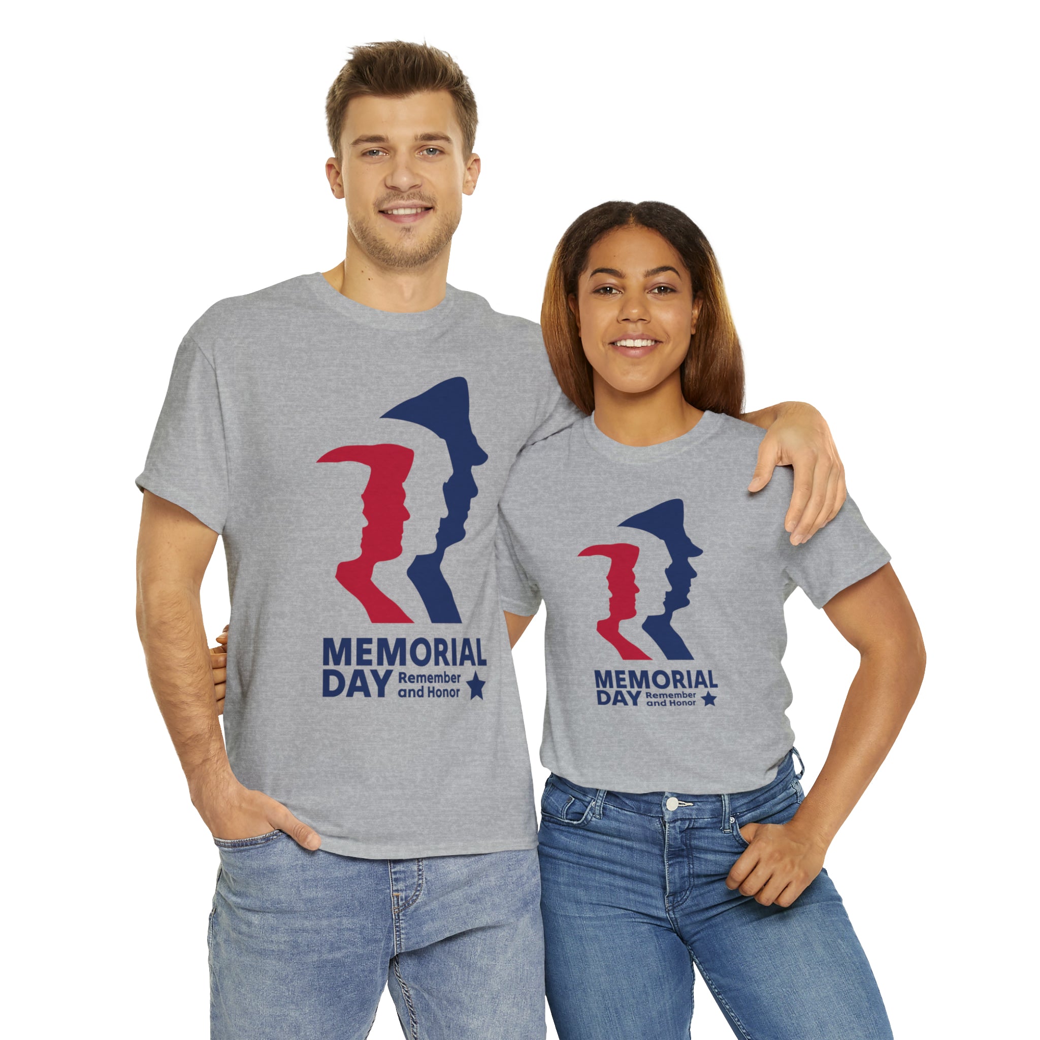 Memorial Day Heroes Unisex Heavy Cotton Tee