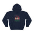 Three Gnomes Merry Christmas Unisex Heavy Blend™ Hooded Sweatshirt