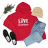 Gnome Love Easter Unisex Heavy Blend™ Hooded Sweatshirt