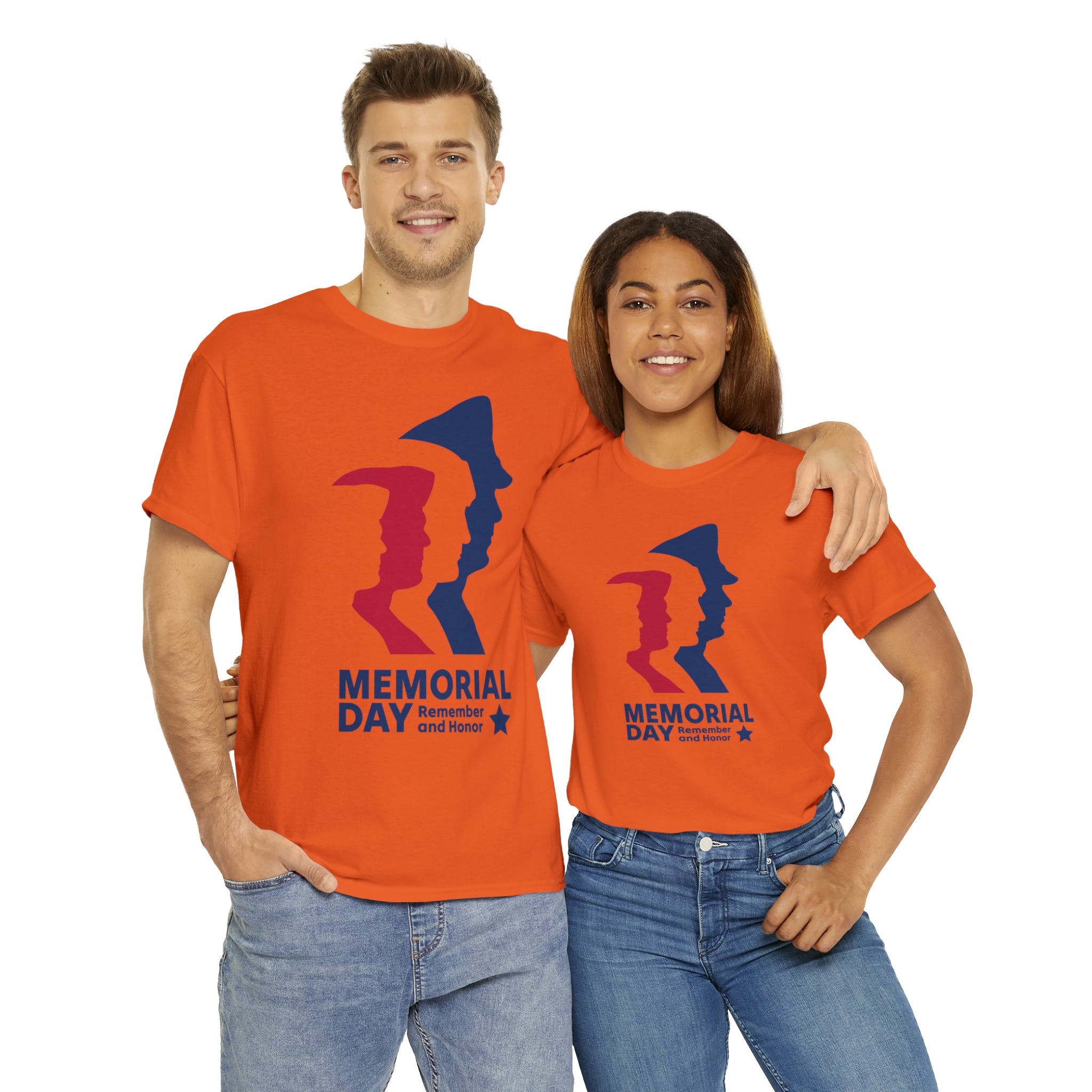 Memorial Day Heroes Unisex Heavy Cotton Tee