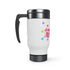 You Gnome I Love You!! Stainless Steel Travel Mug with Handle, 14oz