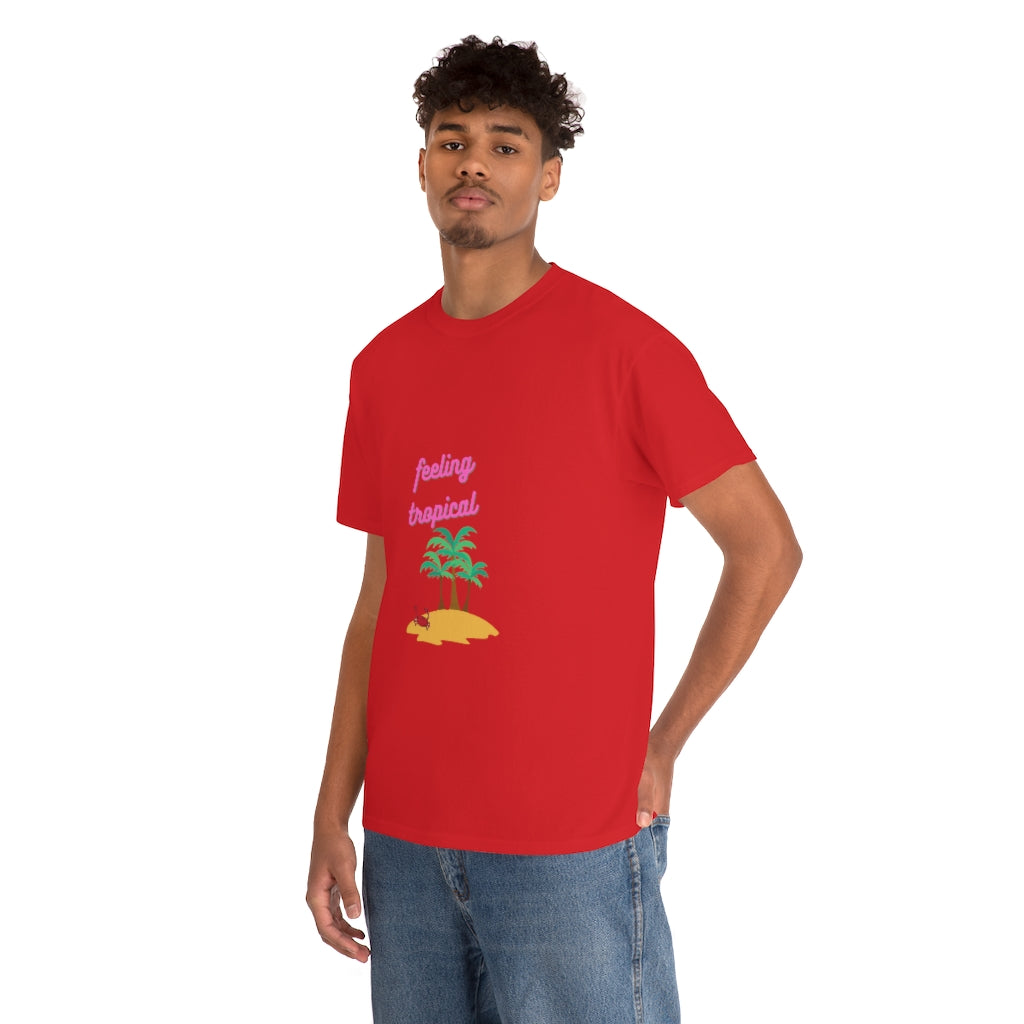 Feeling Tropical Unisex Heavy Cotton Tee