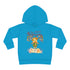 Scarecrow Happy Thanksgiving Toddler Pullover Fleece Hoodie
