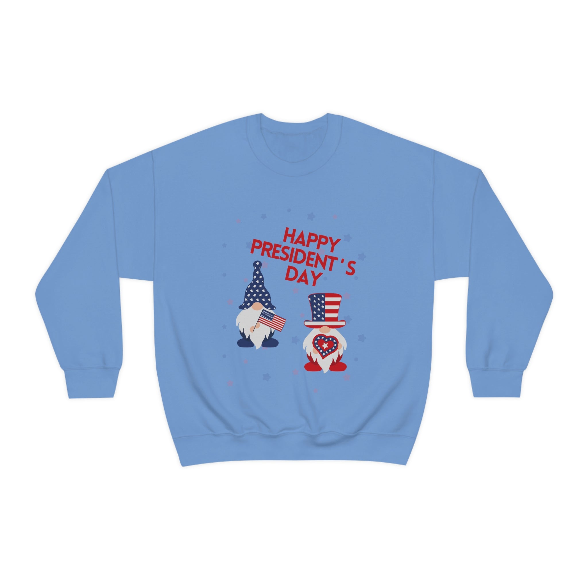 Happy President's Day Gnome Unisex Heavy Blend™ Crewneck Sweatshirt