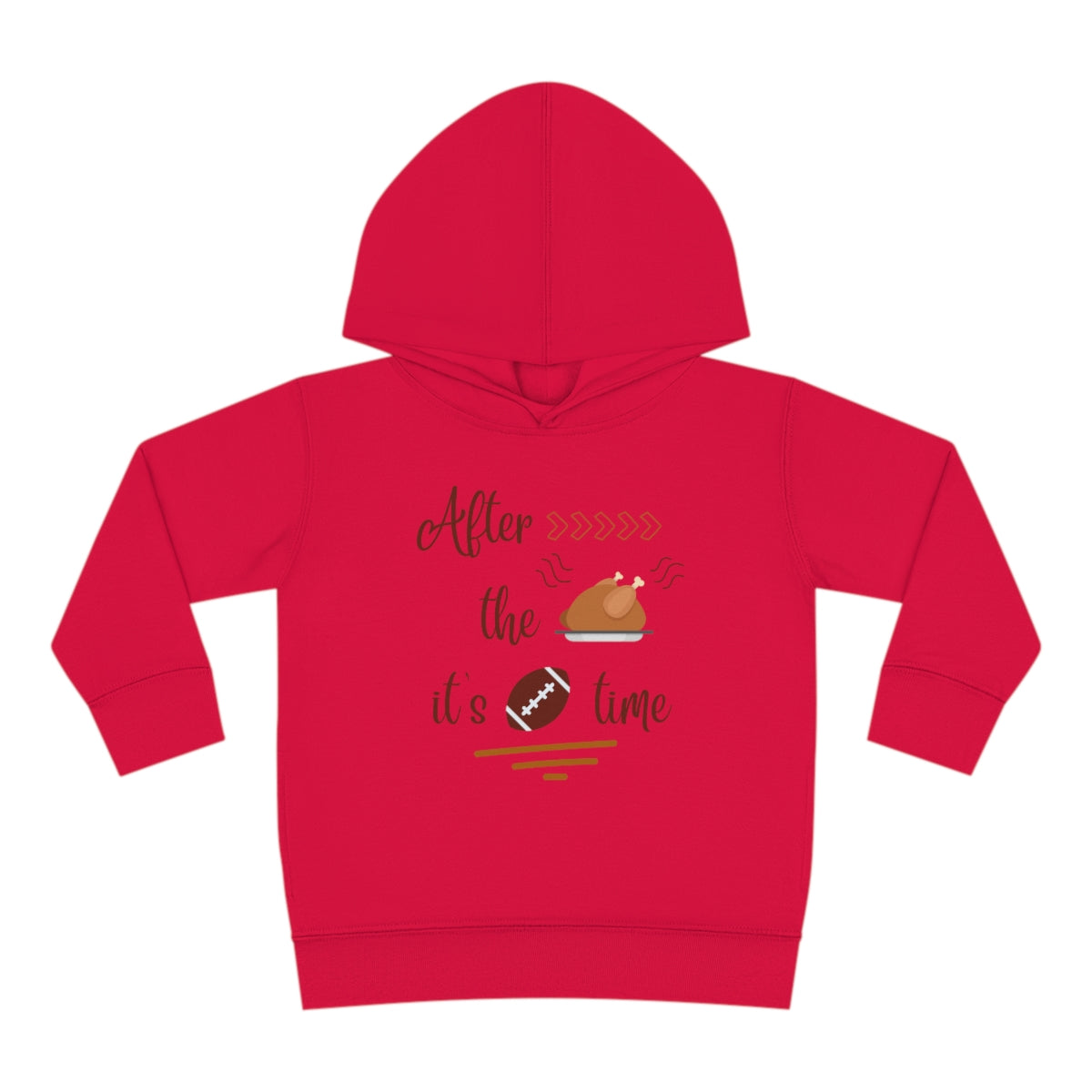 It's Game Time Toddler Pullover Fleece Hoodie