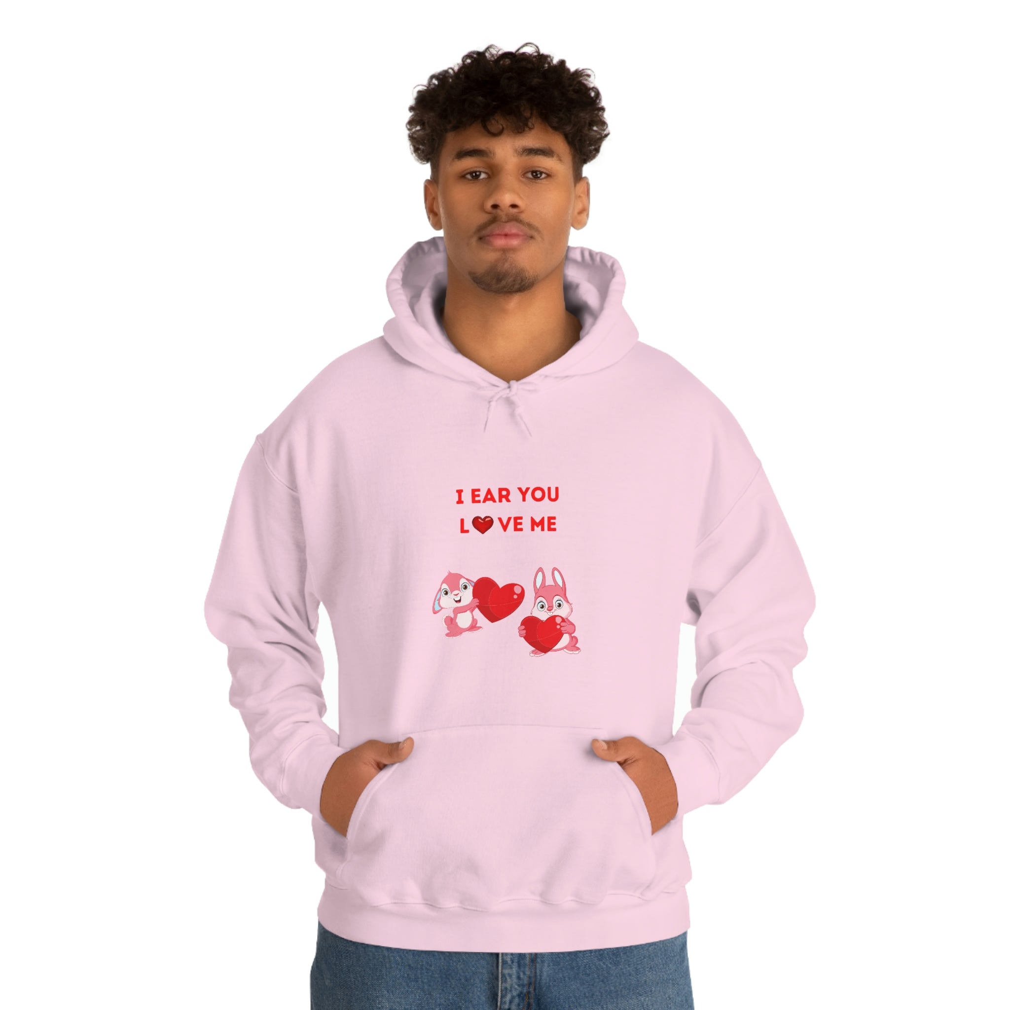 I Ear You Love Me Unisex Heavy Blend™ Hooded Sweatshirt