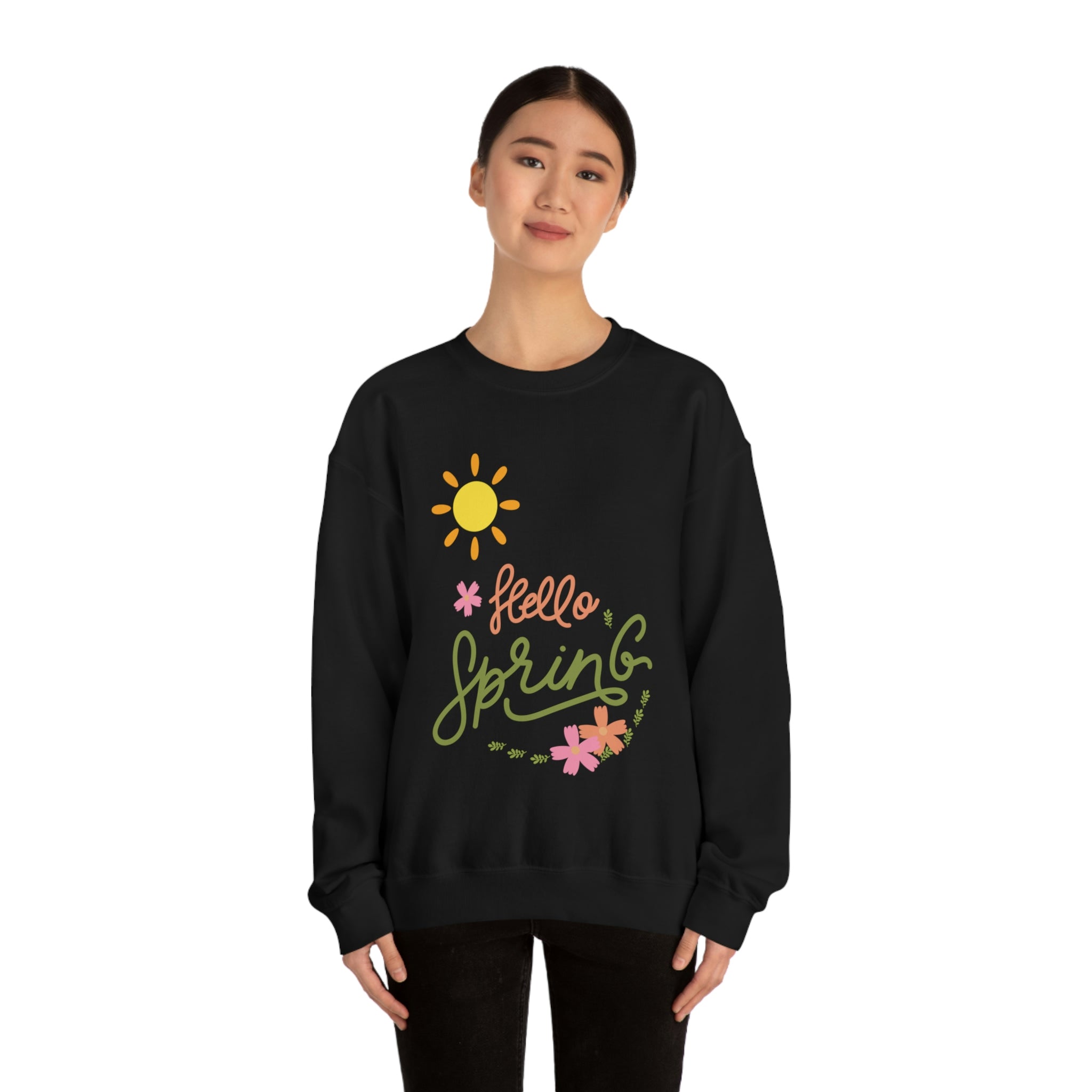 Spring Sunshine Unisex Heavy Blend™ Crewneck Sweatshirt