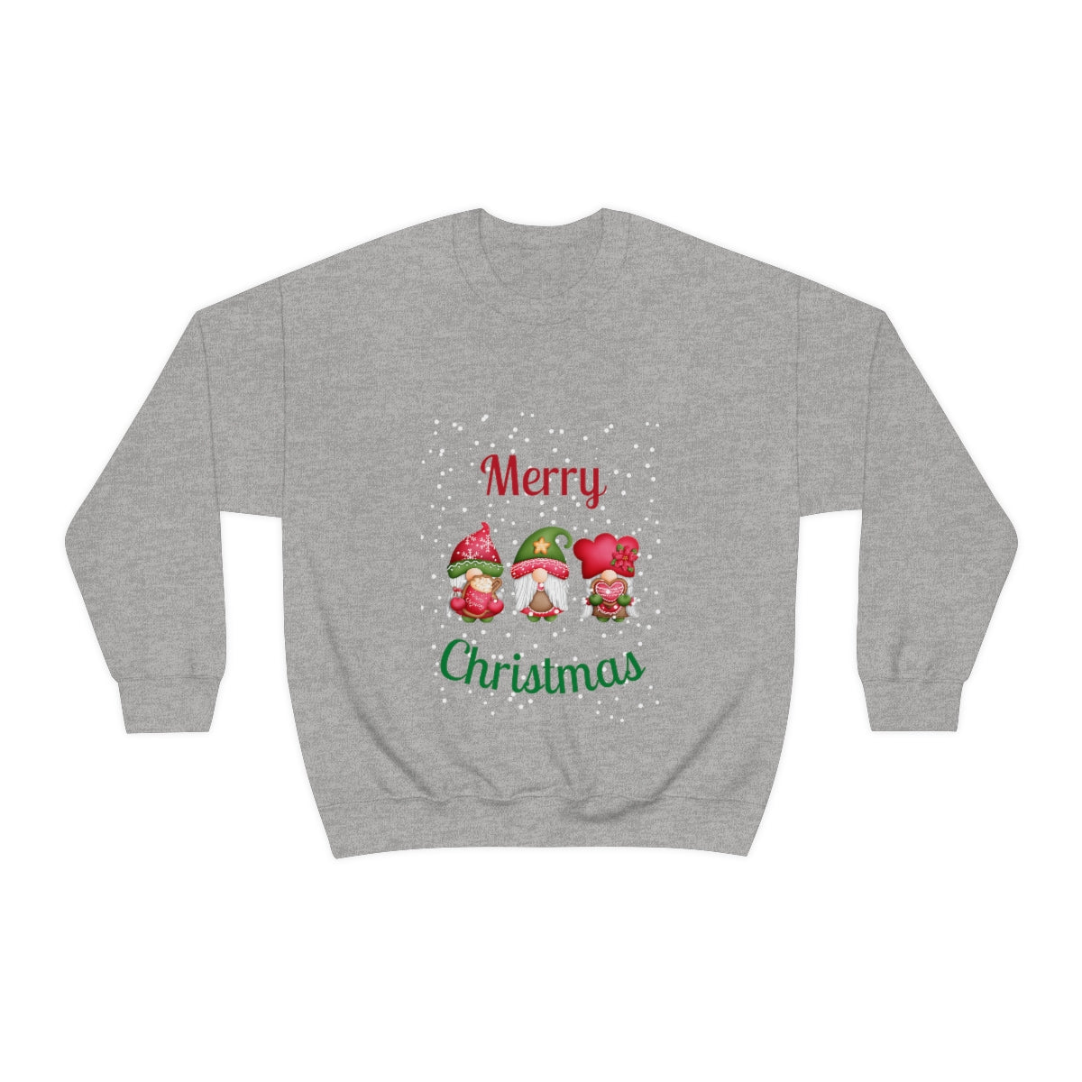 Three Gnomes Merry Christmas Unisex Heavy Blend™ Crewneck Sweatshirt