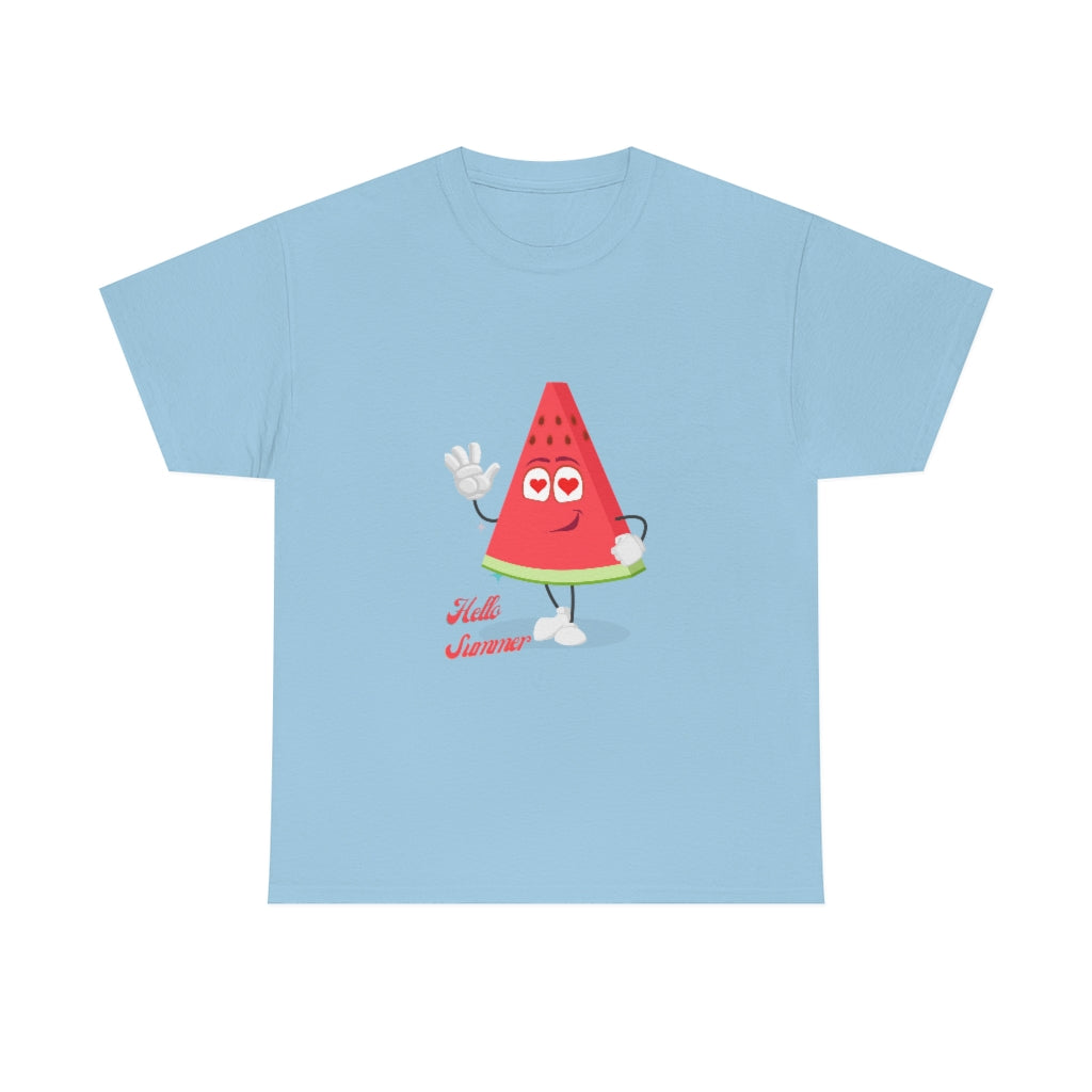 Hello Summer Unisex Heavy Cotton Tee