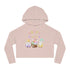 Happy Easter Women’s Cropped Hooded Sweatshirt