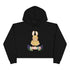 Easter Hunt Is On Crop Hoodie