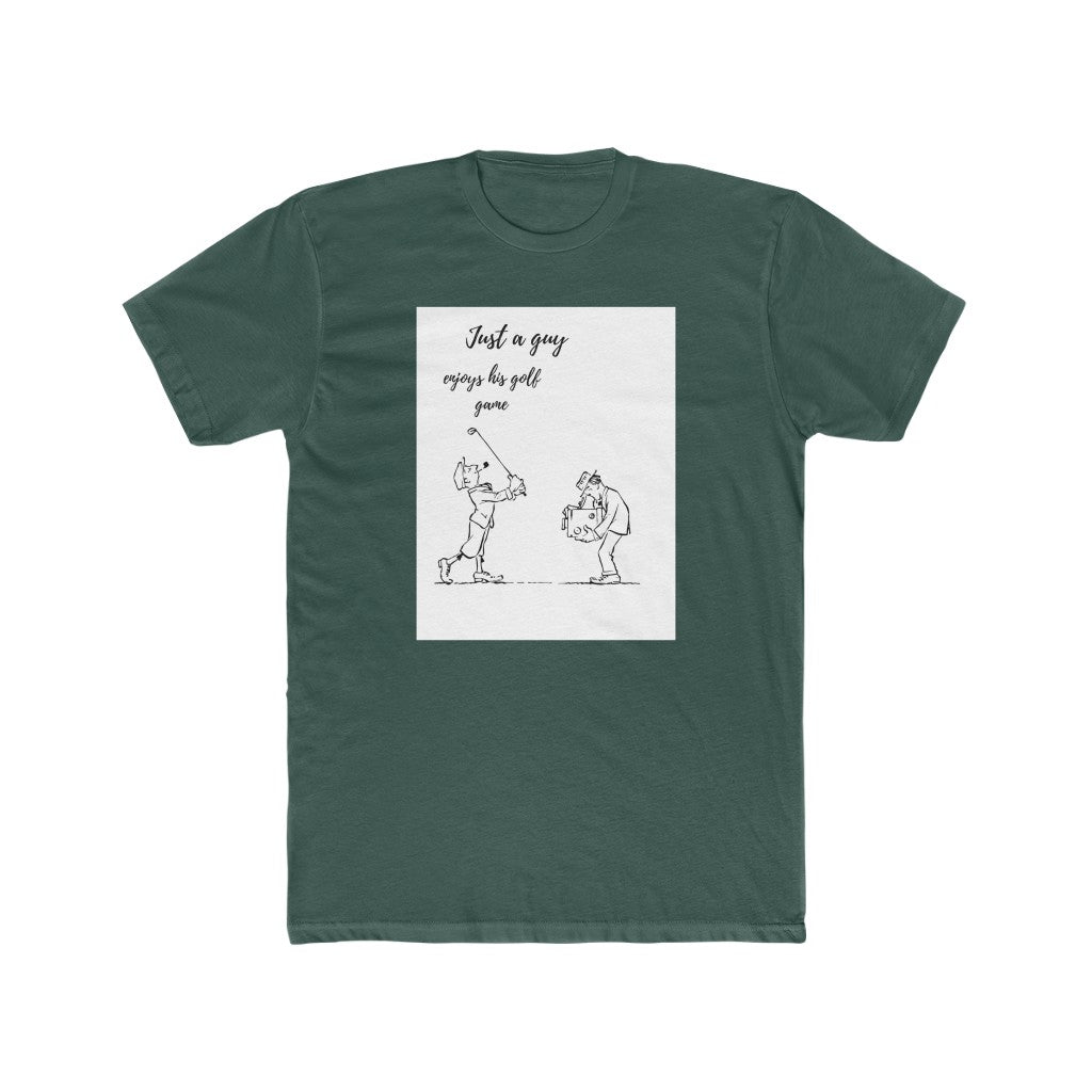 Golfer Men's Cotton Crew Tee