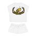 Bee Happy's Women's Short Pajama Set (AOP)