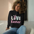 Gnome Love Easter Crop Hoodie