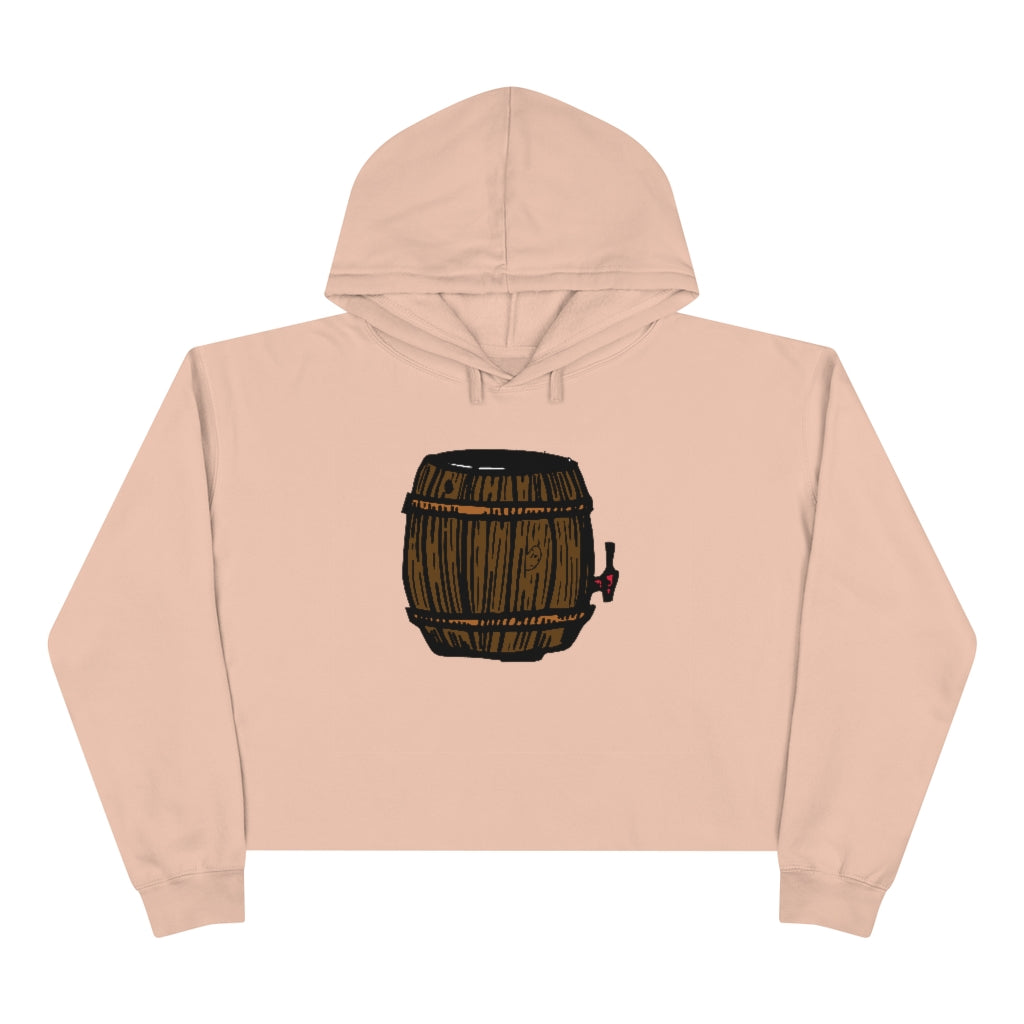 Old Barrel Bear Crop Hoodie