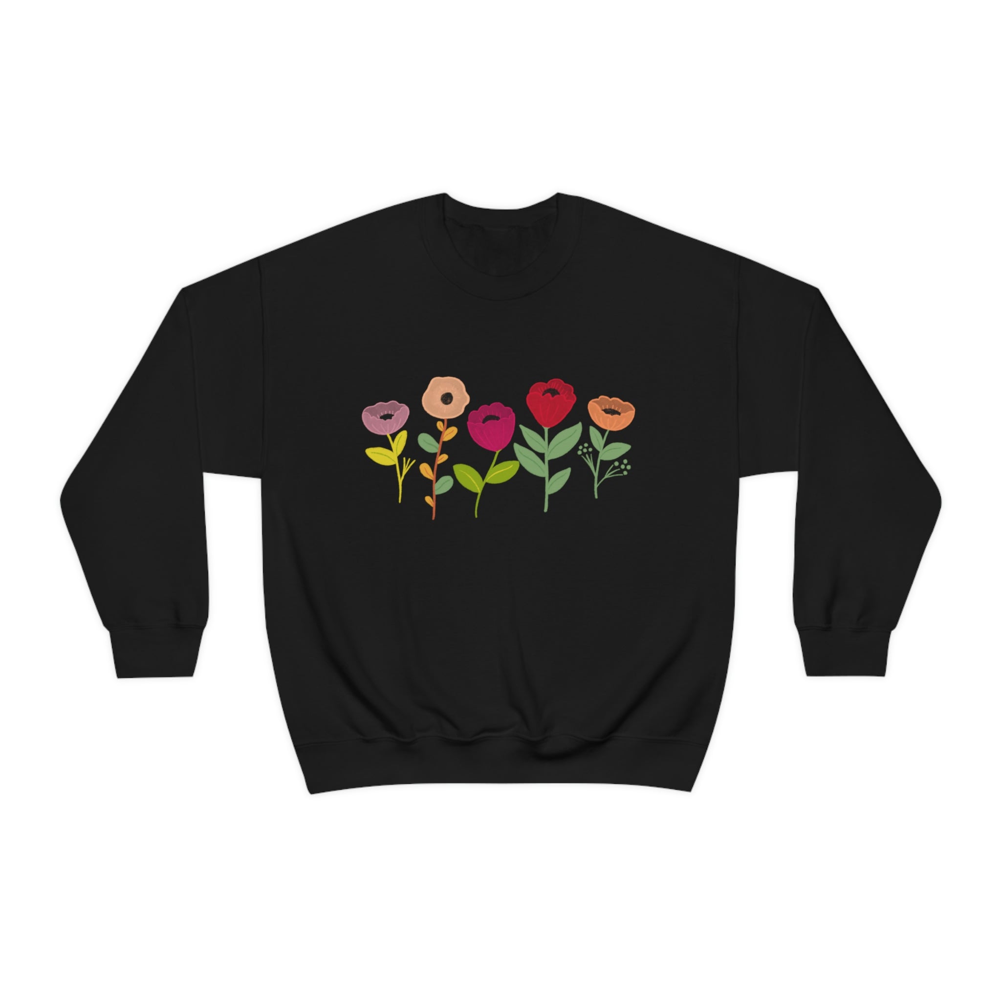 Spring Flowers Unisex Heavy Blend™ Crewneck Sweatshirt