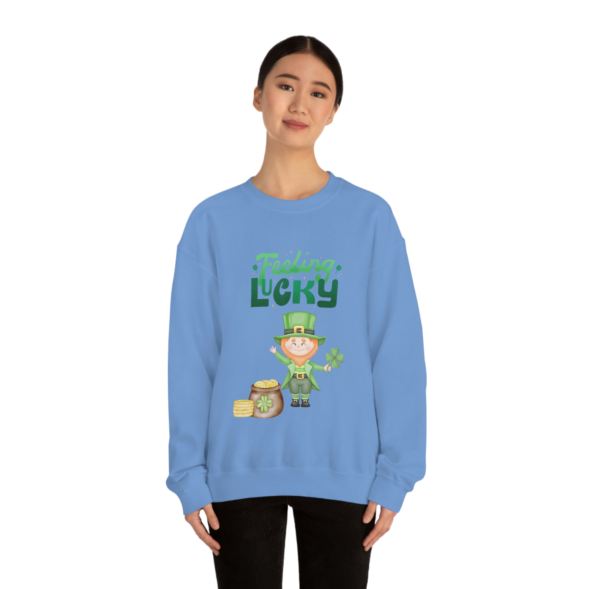 Feeling Lucky Unisex Heavy Blend™ Crewneck Sweatshirt