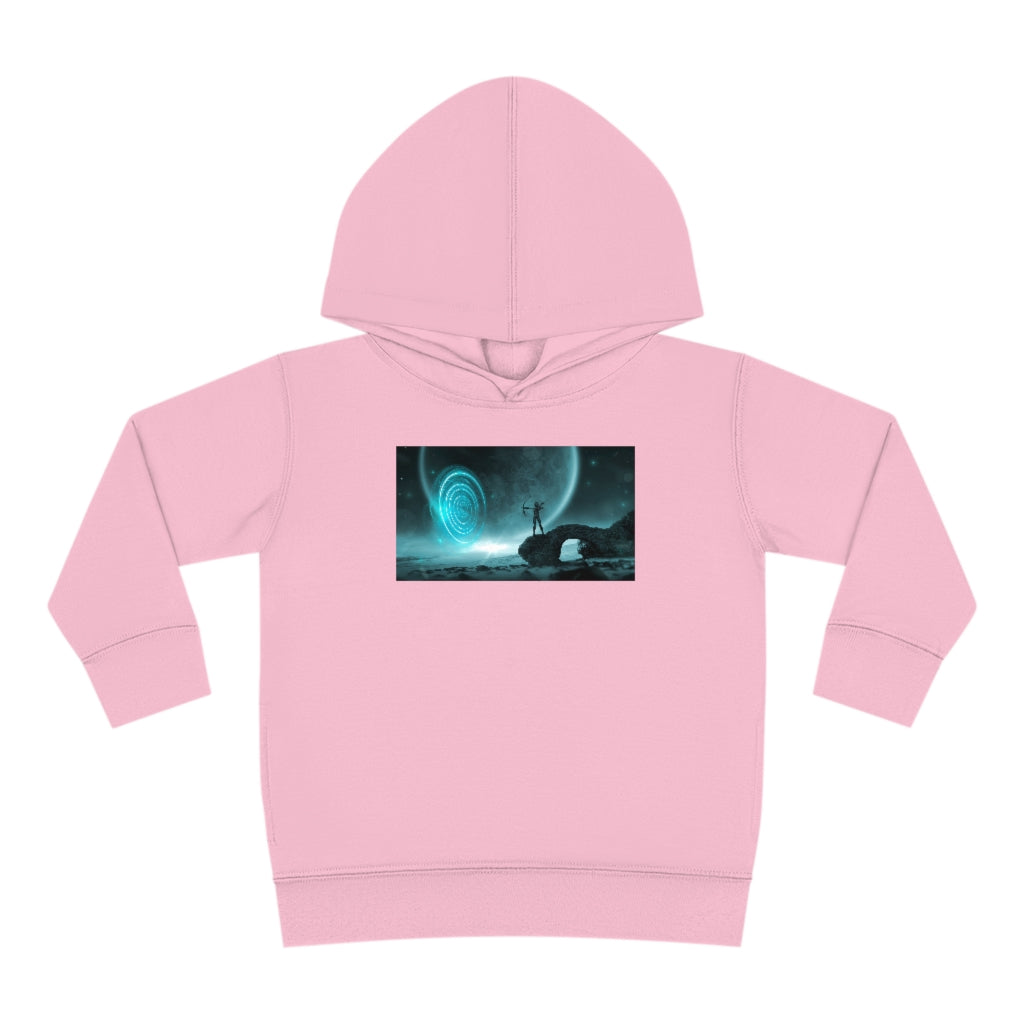Mystical Moon Toddler Pullover Fleece Hoodie