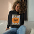 Happy Smiling Halloween Crop Hoodie
